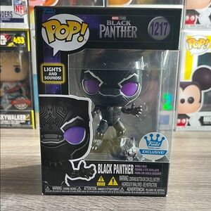 Funko Exclusive Black Panther with Purple Highlights